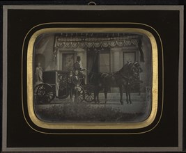 Scene at Beaulieu; Jean-Gabriel Eynard, Swiss, 1775 - 1863, 1850; Daguerreotype