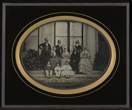 Members of the Eynard Family and Friends; Jean-Gabriel Eynard, Swiss, 1775 - 1863, about 1846; Daguerreotype