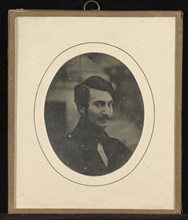 Portrait of an  man of the circle of Eynard-Lullin; Jean-Gabriel Eynard, Swiss, 1775 - 1863, about 1847; Daguerreotype