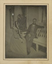 Portrait of Anna de Westphalen and her husband; Jean-Gabriel Eynard, Swiss, 1775 - 1863, about 1846; Daguerreotype