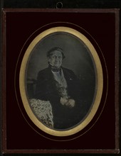 Self-Portrait; Jean-Gabriel Eynard, Swiss, 1775 - 1863, about 1851; Daguerreotype