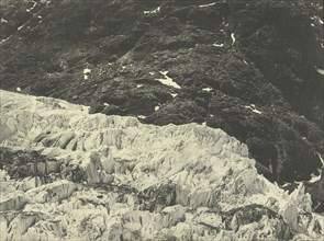Rocky Landscape, Switzerland, The Alps; Aimé Civiale, Italian, 1821 - 1893, negative about 1866; print about 1882; Collotype