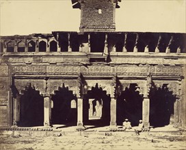 Ruins of Ancient Palace, Fort Agra; Dr. John Murray, British, 1809 - 1898, Agra, India; 1853 - 1858; Albumen silver print