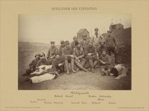 Mitglieder der Expedition;, Linienschiffs-Lieutenant, Richard Basso, German ?, active 1882 - 1883, Jan Mayen, Norway; 1882