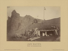 Jan Mayen, Boots- und Anemometerhaus;, Linienschiffs-Lieutenant, Richard Basso, German ?, active 1882 - 1883, Jan Mayen, Norway