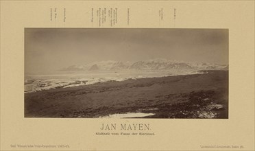 Jan Mayen, Sudtheil vom Fusse der Eierinsel;, Linienschiffs-Lieutenant, Richard Basso, German ?, active 1882 - 1883, Jan Mayen