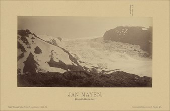 Jan Mayen, Kjerulf-Gletscher;, Linienschiffs-Lieutenant, Richard Basso, German ?, active 1882 - 1883, Jan Mayen, Norway; 1882