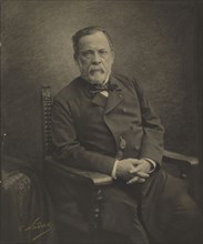 Louis Pasteur; Paul Nadar, French, 1856 - 1939, 1886; Gum bichromate print; 36.5 x 30.5 cm, 14 3,8 x 12 in