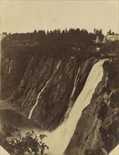Waterfall; Silas A. Holmes, American, 1820 - 1886, New York, United States; about 1850 - 1860; Albumenized salt print