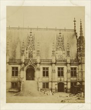 Church Doorway; Bisson Frères, French, active 1840 - 1864, France; about 1854 - 1864; Albumen silver print