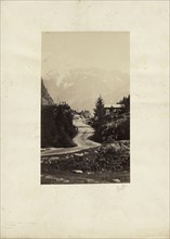 Savoie - Les Montées près Servos; Bisson Frères, French, active 1840 - 1864, Savoy, France; 1861; Albumen silver print