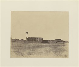 Temple of Amon, Luxor; John Beasly Greene, American, born France, 1832 - 1856, 1853 - 1854; Salted paper print