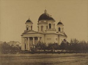Eglise de la Transfiguration; E. Huard, French, active about 1862, Saint Petersburg, Russia; 1856; Albumen silver print