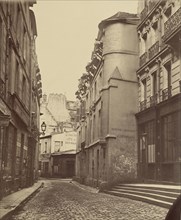 Rue Hautefeuille; Pierre Emonds, French, 1831 - about 1905, Paris, France; 1870 - 1879; Albumen silver print
