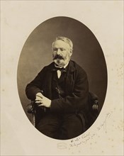 Portrait of Victor Hugo; Étienne Carjat, French, 1828 - 1906, Paris, France; 1862; Woodburytype; 25.1 x 18.4 cm