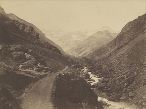 The Valley of Chaos near Gavarnie, Chaos near de gavarnie, Vicomte Joseph de Vigier, French, 1821 - 1862, 1853; Salted paper