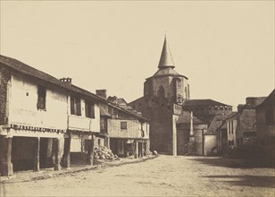 Saint-Savin; Vicomte Joseph de Vigier, French, 1821 - 1862, Saint-Savin, France; about 1853; Salted paper print; 25.9 × 36.3 cm
