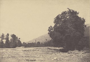 Valley of Argeles; Vicomte Joseph de Vigier, French, 1821 - 1862, Argelès-Gazost, France; about 1853; Salted paper print
