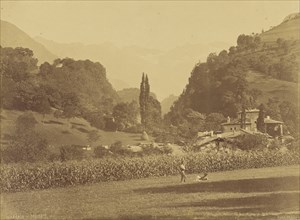Allevard; V. Muzet, French, active 1860s, Allevard, France; 1860; Albumen silver print