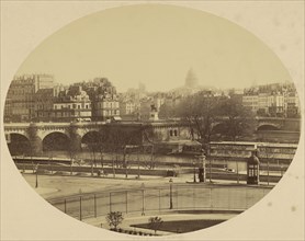 Pont Neuf, Paris, le Pont Neuf a Paris, Charles Soulier, French, 1840 - 1875, 1865; Albumen silver print