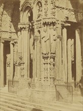 Du Cathedral Maggiore; Paul-Marcellin Berthier, French, 1822 - 1912, Rome, Italy; about 1850 - 1860; Salted paper print