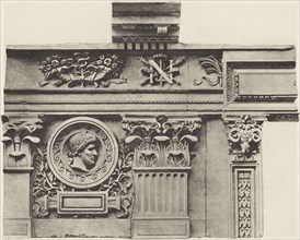Tuileries - Aile Sud, Façade sur la Cour, Édouard Baldus, French, born Germany, 1813 - 1889, Paris, France; about 1868