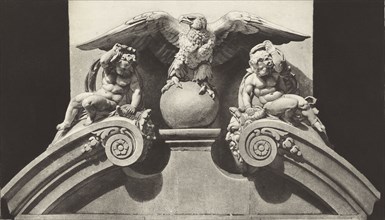 Pavillon de Flore; Édouard Baldus, French, born Germany, 1813 - 1889, Paris, France; about 1868; Heliogravure; Sheet: 31.5 x 45