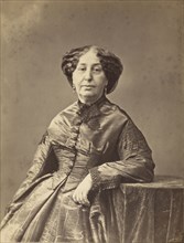 George Sand; Nadar, Gaspard Félix Tournachon, French, 1820 - 1910, about 1865; Albumen silver print