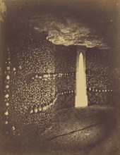 Lumière et courbe; Nadar, Gaspard Félix Tournachon, French, 1820 - 1910, 1861; Albumen silver print