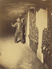 Bones from the old cemetery of Tour Saint Jacques deposited in 1859; Nadar, Gaspard Félix Tournachon, French, 1820 - 1910, 1861