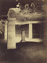 View in the Catacombs; Nadar, Gaspard Félix Tournachon, French, 1820 - 1910, 1861; Albumen silver print
