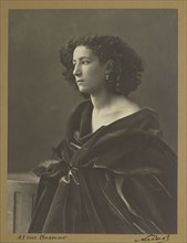 Sarah Bernhardt; Nadar, Gaspard Félix Tournachon, French, 1820 - 1910, Paul Nadar, French, 1856 - 1939, negative about 1864