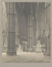 Westminster Abbey - In the South Transept; Frederick H. Evans, British, 1853 - 1943, 1911; Platinum print; 24.4 x 19.4 cm
