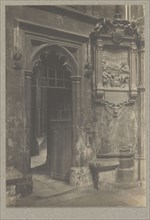 Westminster Abbey, North Ambulatory, Chapel of St. Erasmus; Frederick H. Evans, British, 1853 - 1943, 1911; Platinum print