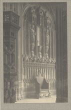 Westminster Abbey, Chapel of Henry VII; Frederick H. Evans, British, 1853 - 1943, 1911; Platinum print; 24.3 x 15.6 cm