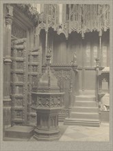 Westminster Abbey, Chapel of Henry VII; Frederick H. Evans, British, 1853 - 1943, 1911; Platinum print; 24.4 x 19.1 cm