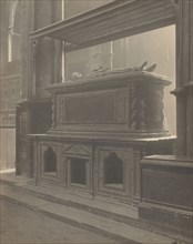 Westminster Abbey, Confessor's Chapel, Tomb of Henry III; Frederick H. Evans, British, 1853 - 1943, 1911; Platinum print
