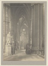 Westminster Abbey, North Ambulatory to East from the North Transept; Frederick H. Evans, British, 1853 - 1943, 1911; Platinum