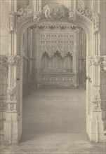 Ely Cathedral: Bishop Alcock's Chapel; Frederick H. Evans, British, 1853 - 1943, 1897; Platinum print; 26 x 17.9 cm