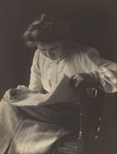 Phyllis Hatton; Frederick H. Evans, British, 1853 - 1943, about 1900; Platinum print; 19.5 x 14.9 cm, 7 11,16 x 5 7,8 in