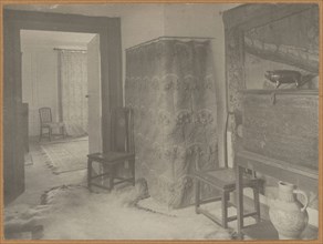 Kelmscott Manor: Passage to Panelled Room; Frederick H. Evans, British, 1853 - 1943, 1896; Platinum print; 15.1 x 27.6 cm