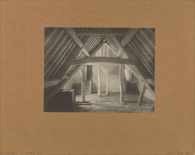 Kelmscott Manor: In the Attics, No. 1, Frederick H. Evans, British, 1853 - 1943, 1896; Platinum print; 15.6 × 20.2 cm, 6 1,8