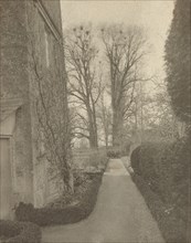 Kelmscott Manor: In the Garden; Frederick H. Evans, British, 1853 - 1943, 1896; Platinum print; 18.3 x 14.3 cm