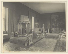 Herstmonceux Castle, Sussex: The Lady's Bower; Frederick H. Evans, British, 1853 - 1943, 1918; Platinum print; 18.1 x 23.3 cm