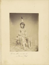 Pi'-ta. Ha-wi'-da-at, Pawnee Chief; Julian Vannerson, American, 1827 - after 1875, Studio of James Earle McClees American