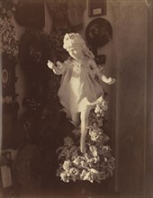 Statue of a Little Girl; Alfredo Noack, Italian, born Germany, 1833 - 1896, about 1873; Albumen silver print