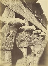 Upper Egypt - Temple of Esna; Antonio Beato, English, born Italy, about 1835 - 1906, 1880 - 1889; Albumen silver print