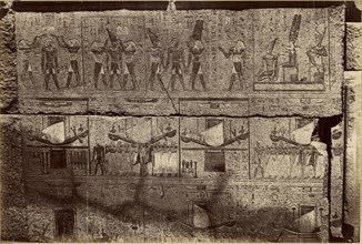Karnak - The Sanctuary; Antonio Beato, English, born Italy, about 1835 - 1906, 1880 - 1889; Albumen silver print