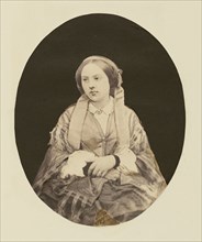 Madame Benoist; Achille Devéria, French, 1800 - 1857, or Théodule Devéria, French, 1831 - 1871, 1854; Salted paper print