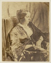 Madame Marie Benoist; Achille Devéria, French, 1800 - 1857, or Théodule Devéria, French, 1831 - 1871, or Octave Benoist